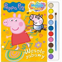 Weso�e zabawy. �winka Peppa.  Maluj�, bo lubi�