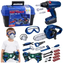 Zestaw ma�ego majsterkowicza ze srzynk� 30el. LeanToys