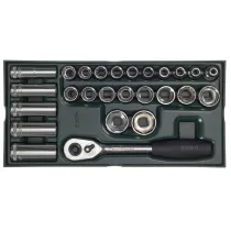 Sata S09915 Zestaw 26 klucze nasadowe 1/2