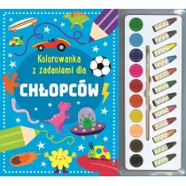 Kolorowanka z zadaniami dla ch�opc�w