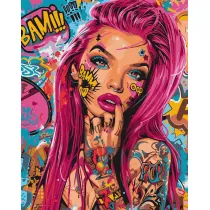Ideyka Malowanie po numerach - Plama kolor�w 40x50cm