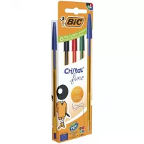 Dugopis Cristal Original Fine mix 4szt BIC