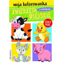 Moja kolorowanka. Zwierzta wiejskie