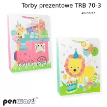 Penword Torebka prezentowa mix 40x30x12cm