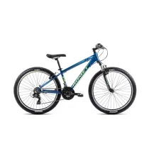 Romet Rower g�rski RAMBLER R6.0 2024 niebiesko-limonkowy 19 L