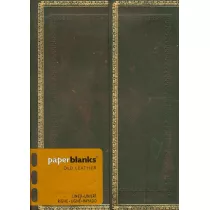 Paperblanks Old Leather Collection Notatnik Mini Black Moroccan Flexi Wrap linia