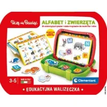 Walizeczka edukacyjna alfabet i zwierzta Clementoni