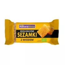 NaturaVena Sezamki z miodem 27 g Bio