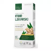 Medica Herbs Imbir lekarski Suplement diety 60 kaps.
