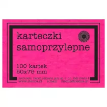 Ziemia Obiecana Karteczki samoprzylepne fluo 50x75mm rowe