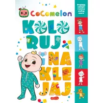 Koloruj i naklejaj. Cocomelon