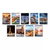Elisa Zeszyt A5 Cities By Day linia 60 kartek 10 szt.