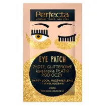 Perfecta Z�ote glitterowe korea�skie p�atki pod oczy Eye Patch 2 szt.