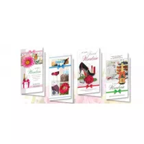 Top Graphic Karnet DL De Lux. Urodziny 10 szt.