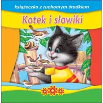 Ksi��eczka do czytania z ruchomym �rodkiem - Kotek i s�owiki (14 str.)