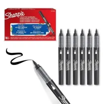 Sharpie Markery akrylowe czarne 6 szt.