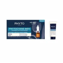 Phyto Zestaw Cyane Men Anti-Loss Treatment szampon przeciw wypadaniu wosw + ampuki do wosw 12 x 13 szt.