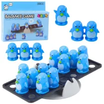 Balansuj�ce pingwiny niebieskie LeanToys