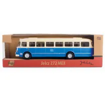 Autobus metalowy 1 43 Jelcz 272 mex niebieski WB DAFFI M-913