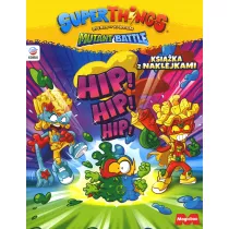 SuperThings Mutant Battle ksi��ka z naklejkami