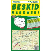 Beskid Makowski. Mapa turystyczna w skali 1:60 000