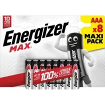Energizer Bateria Max AAA LR03 8 szt.
