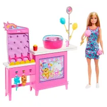 Barbie Pla�owi Detektywi Stoisko z gr� i wat� Mattel