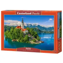 Puzzle 500 el. Bled, Slovenia Castorland