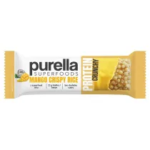 Purella Superfoods baton proteinowy mango crispy rice 45 g