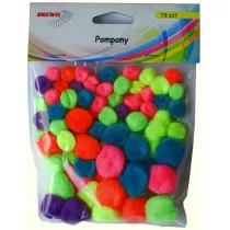Brewis Pompony neonowe 78 szt.
