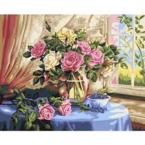 Koh-I-Noor Malowanie po numerach - R�e 40x50cm