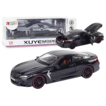 Auto sportowe metalowe nap�d frykcyjny czarne LeanToys