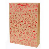 Canpol Torebka ozdobna twarda Kraft �wi�ta TK-40S 33 x 44 cm