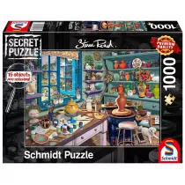 Puzzle 1000 el. Secret Puzzle Pracownia artystyczna Schmidt