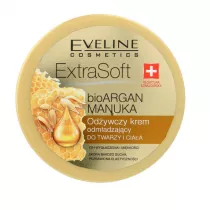 Eveline Cosmetics Extra Soft Bio Argan od�ywczy krem odm�adzaj�cy do twarzy i cia�a Olejek Manuka 175 ml