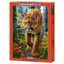 Puzzle 1500 el. Mountain Lion In The Forest Castorland