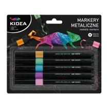 Derform Markery metaliczne 5 kolorw KIDEA