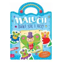 MALUCH BAWI SI� I UCZY. ZABAWA Z NAKLEJKAMI