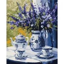 Ideyka Malowanie po numerach - Podwieczorek z lawend� 40x50cm