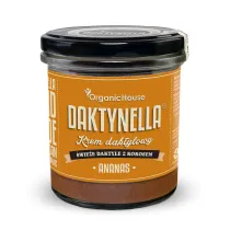 Organic House Krem kokos - daktyle medjool - ananas bezglutenowy 280 g Bio