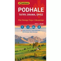 Mapa - Podhale, Tatry, Orawa, Spisz 1:50 000