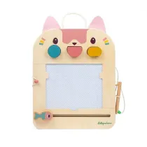 Drewniana tablica – znikopis Kotka Jeanne 18m+ Lilliputiens