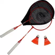 Zestaw do badmintona w pokrowcu orange Enero