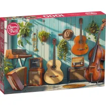 Puzzle 1000 el. Garage Tunes CherryPazzi