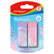 Keyroad Gumka pastelowa 2 szt.
