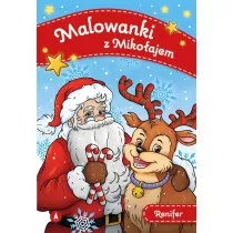 Renifer. Malowanki z Miko�ajem