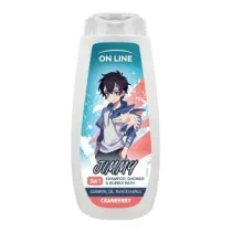 On Line Szampon, el, pyn do kpieli Kids Jimmy 3w1 - Cranberry 400 ml
