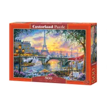 Puzzle 500 el. Czas na herbat w Paryu Castorland