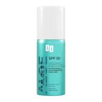 Aa Aloes Nawilajco-rozwietlajca mgieka do twarzy SPF50 100 ml