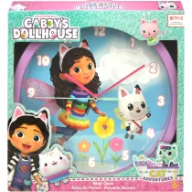 Zegar �cienny 25 cm Koci Domek Gabi KIDS EUROSWAN